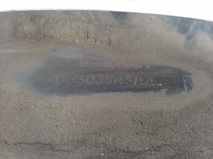 Jeep Compass MK49 (2006–2016) Rear wheel arch liner 05303949AA - 3