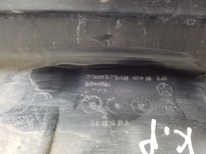 Jeep Compass MK49 (2006–2016) Schwellerverkleidung außen 05182573AB - 3