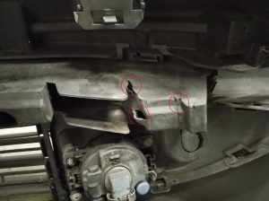 RENAULT Fluence (2009–2017) Eesmine kaitseraud ja selle osad (komplekt) - 6