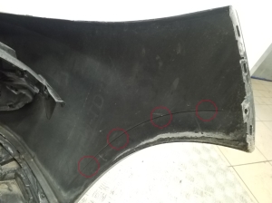 RENAULT Fluence (2009–2017) Eesmine kaitseraud ja selle osad (komplekt) - 8