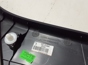 TOYOTA CHR (2016–2026) Trunk interior trim 62480F4040 - 2