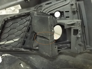 AUDI A5 (2016–2026) Priekšējais bamperis 8W6807437A - 3
