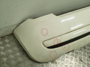 FIAT 500 (2007–2026) Rear bumper 735425627 - 2