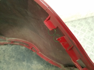 Seat Ibiza 6J5,6P1 (2008–2017) Rear bumper and its parts (set) - 4