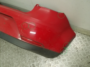 Seat Ibiza 6J5,6P1 (2008–2017) Rear bumper and its parts (set) - 7