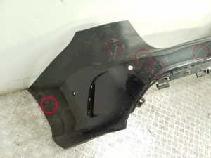 Mercedes Benz C-Class 205 (2014–2021) Heckstoßstange A2058856538 - 5