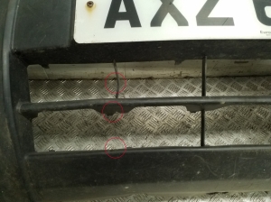 Citroen Berlingo (1996–2007) Esikaitseraud 9643802277 - 7