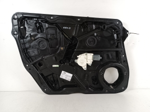 Front door window regulator and its parts