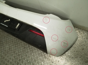  Rear bumper and its parts (set) 