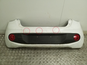  Rear bumper and its parts (set) 