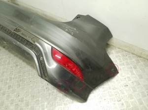  Rear bumper and its parts (set) 