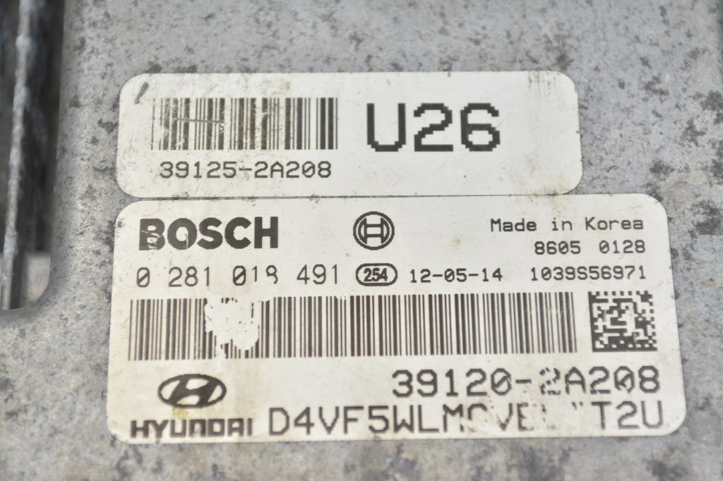 HYUNDAI i40 VF (1 generation) (2011-2020) Motorstyrenhet ECU 391202A208 25130070