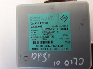 RENAULT Clio II (1998–2005) Steering angle module 8200092424 - 2