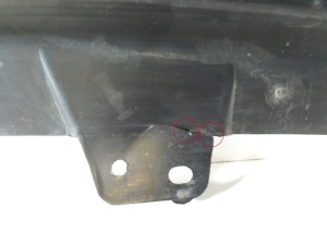 Hyundai i30 (2011–2017) Front bumper lower spoiler 86689A6000 - 2