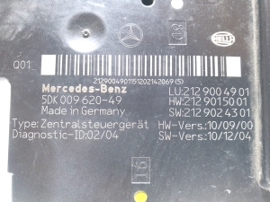 Mercedes Benz E-Class W212 (2009–2015) SAM bloks 5DK009620-49  2129004901 2129015001 - 2
