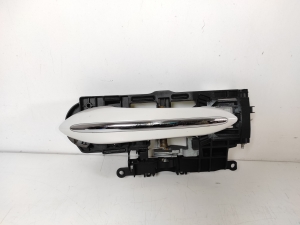Front door external opening handle and its details
