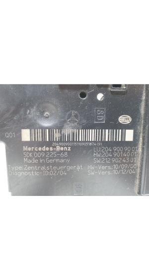 Mercedes Benz GLK-Class 204 (2008–2015) Control unit 5DK00922568 2049009001 2049014001 - 2