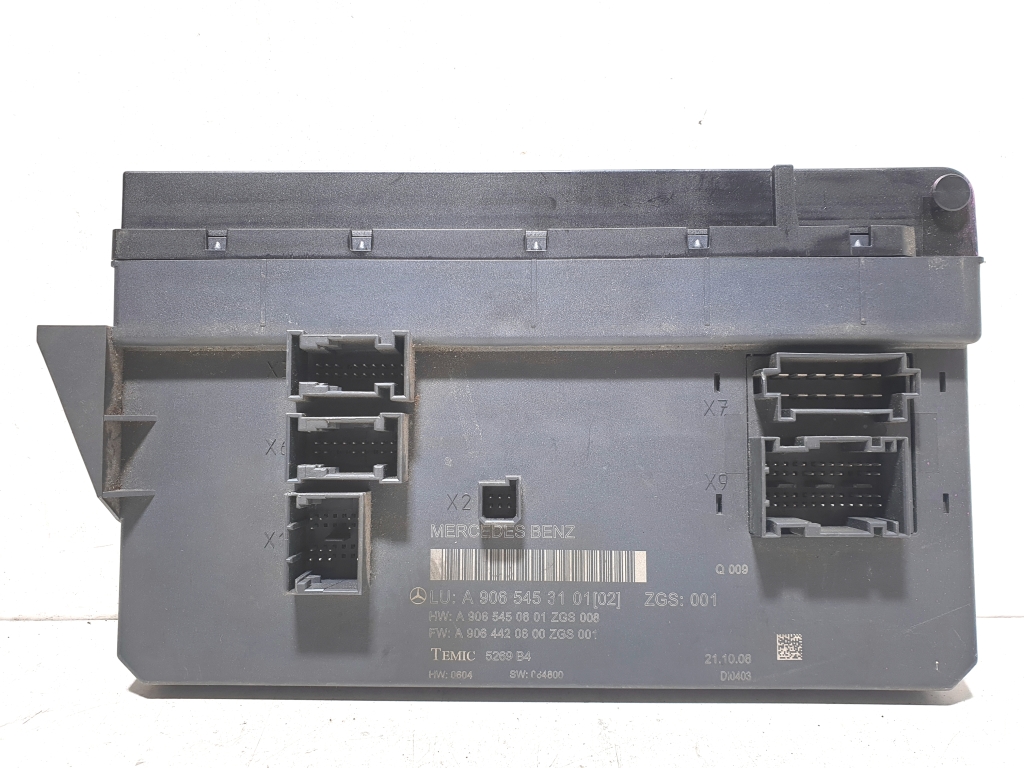 Mercedes Benz Sprinter /906/ (2006–2018) Control unit A9065453101 A9065450601 A9064420800 Mercedes Benz Sprinter /906/ (2006–2018) Control unit A9065453101 A9065450601 A9064420800