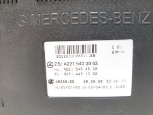 Mercedes Benz S-Class 221 (2005–2013) SAM bloks A2215403862 - 2