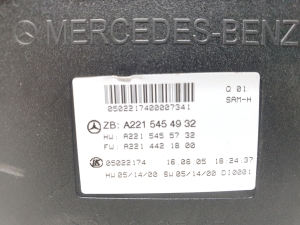 Mercedes Benz S-Class 221 (2005–2013) Kaitsmekarp pakiruumis A2215454932 - 2