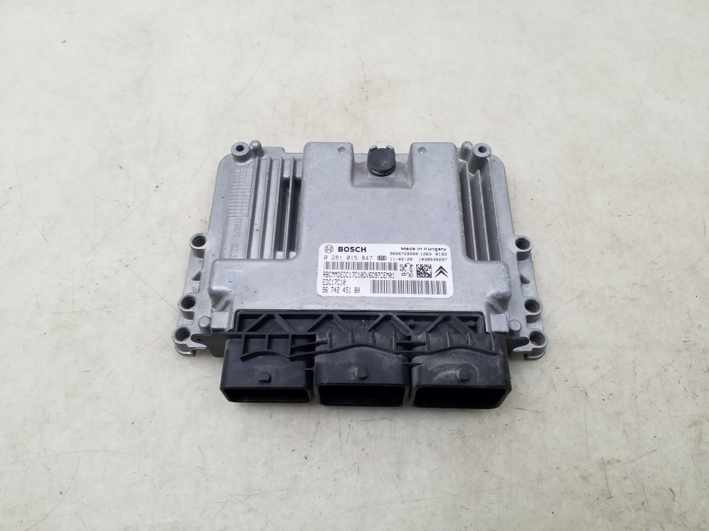 PEUGEOT 308 T7 (2007-2015) Блок керування двигуном ECU 9674245180 24992115