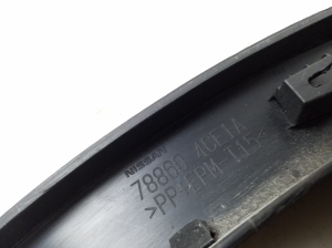 NISSAN X-Trail T32 (2013–2021) Abdeckung Kotflügel hinten 788604CE1A - 3
