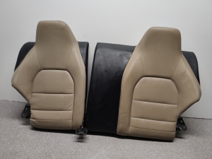   Rear seat backrest 