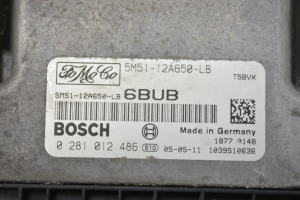 Ford Focus (2004–2011) Engine control unit 5M5112A650LB - 2