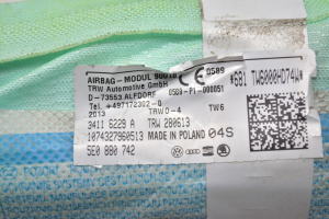 Skoda Octavia III (2013–2019) Katuse turvapadi 5E0880742 - 4