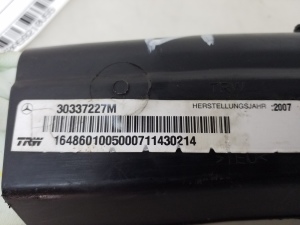 Mercedes Benz ML-Class 164 (2005–2011) Dachairbag A1648601005 - 2