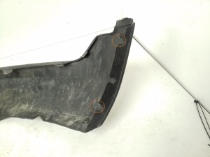 VOLVO XC40 (2017–2026) Front bumper lower spoiler 31449340 - 4