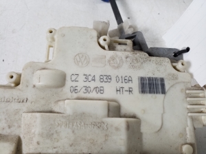 Volkswagen Passat B6 (2005–2010) Rear side door lock 3C4839016A - 2