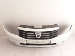 Dacia Sandero (2008–2012) Stoßstange Stoßfänger vorne 8200526596 - 3
