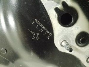 Mercedes Benz C-Class 205 (2014–2021) Motorhaube A2058870403 - 3