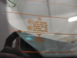 Mercedes Benz A-Class 176 (2012–2018) Trunk lid and its parts - 7