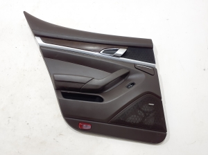   Upholstery of rear side doors 