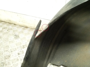 Volkswagen Transporter T5 (2003–2015) Rear wheel arch liner 7H0810971C - 2