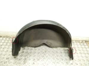Volkswagen Transporter T5 (2003–2015) Rear wheel arch liner 7H0810971C - 5