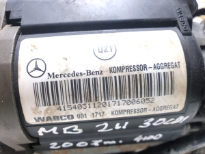Mercedes Benz E-Class W211 (2002–2009) Luftfederung Kompressor WABCO0011717 A2113201843 A2203200069 - 3