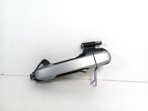 Rear side door exterior handle and its parts