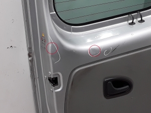 NISSAN Primastar X83 (2001–2014) Rear cargo door 7751472223 - 3