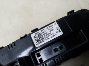 BMW 3 SERIES G20 (2018–2026) Heater control panel 61315A3BBF4 - 2
