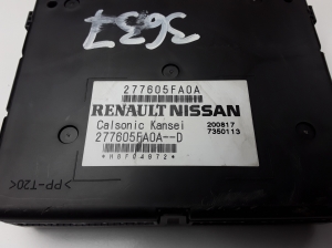 NISSAN Micra K14 (2017–2026) Kondicioniera vadības modulis 277605FA0A - 3