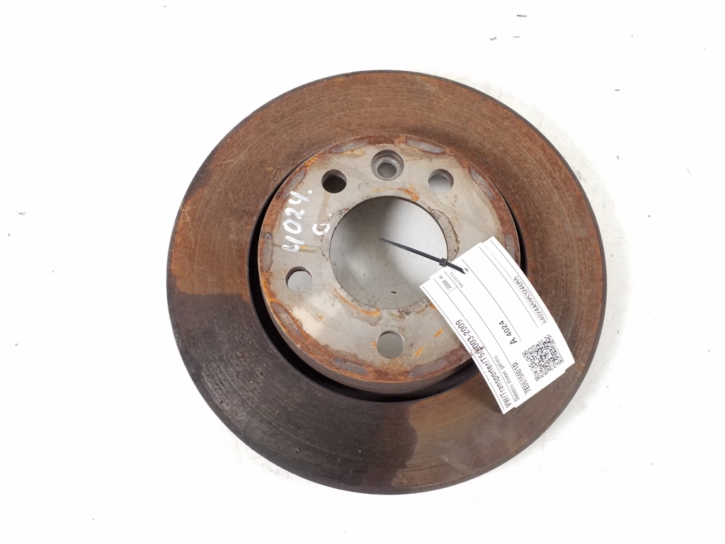 VOLKSWAGEN Transporter T5 (2003-2015) Rear Right Brake Disc 7E0615601D 22456697