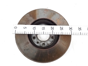 Volkswagen Transporter T5 (2003–2015) Front brake disc 7H0615301D - 2