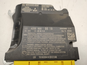 Mercedes Benz C-Class 205 (2014–2021) Airbagsteuergerät A2059008618 - 3