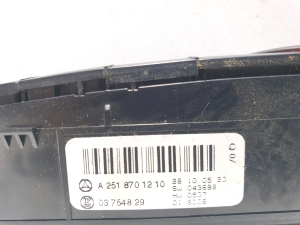 Mercedes Benz R-Class 251 (2006–2017) Hazard light switch A2518701210 - 3