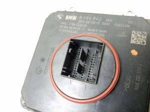 BMW 1 SERIES F20 (2010–2026) Light control module 8494840 - 4