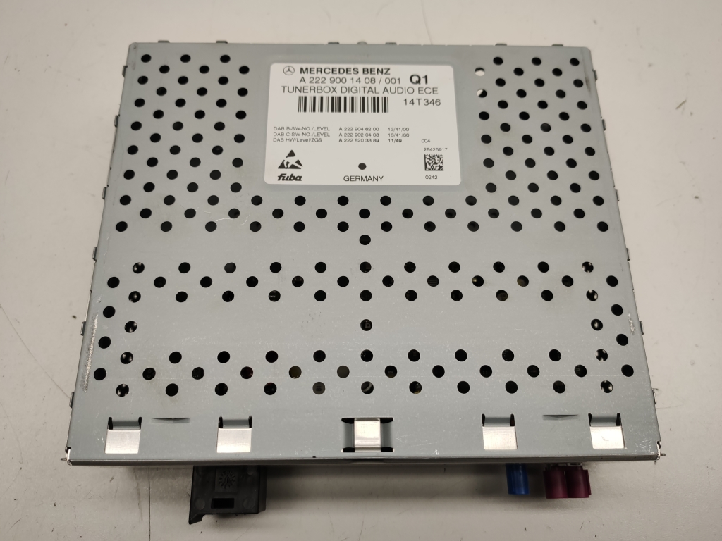 MERCEDES-BENZ C-Class W205/S205/C205 (2014-2023) Other Control Units A2229001408 22456825