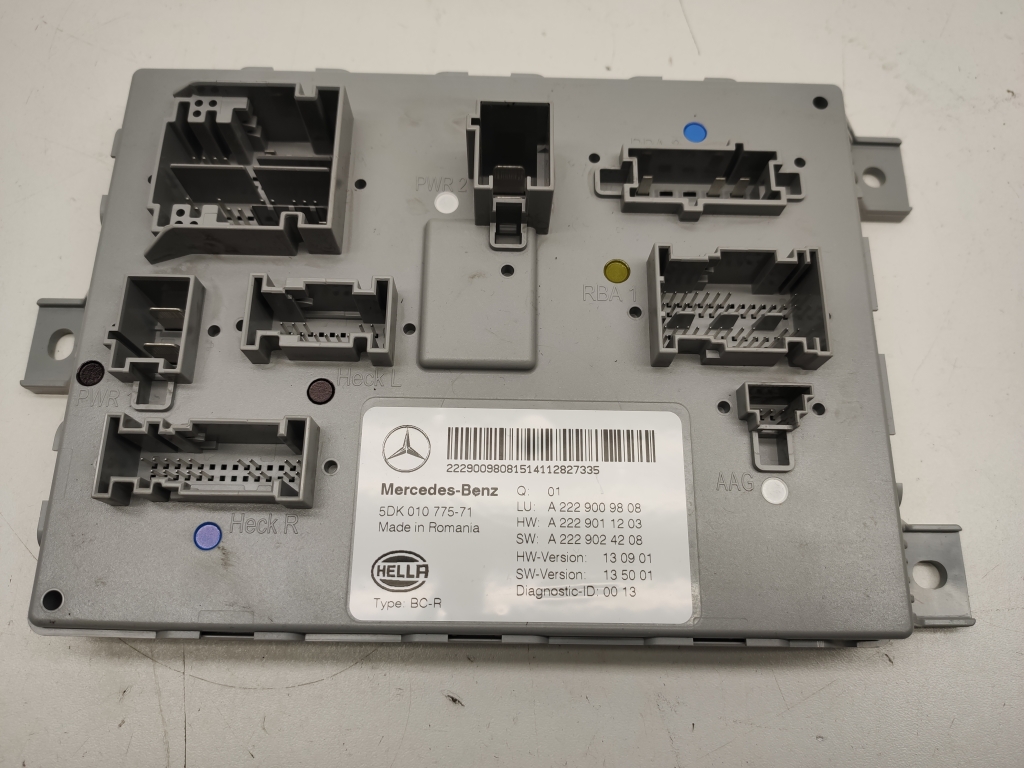 MERCEDES-BENZ C-Class W205/S205/C205 (2014-2023) Comfort Control Unit A2229009808, A229011203, A229024208 22456815